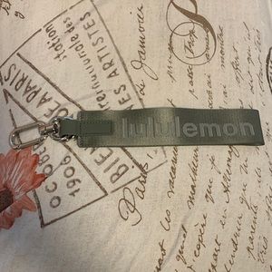 Lululemon Never Lost Keychain